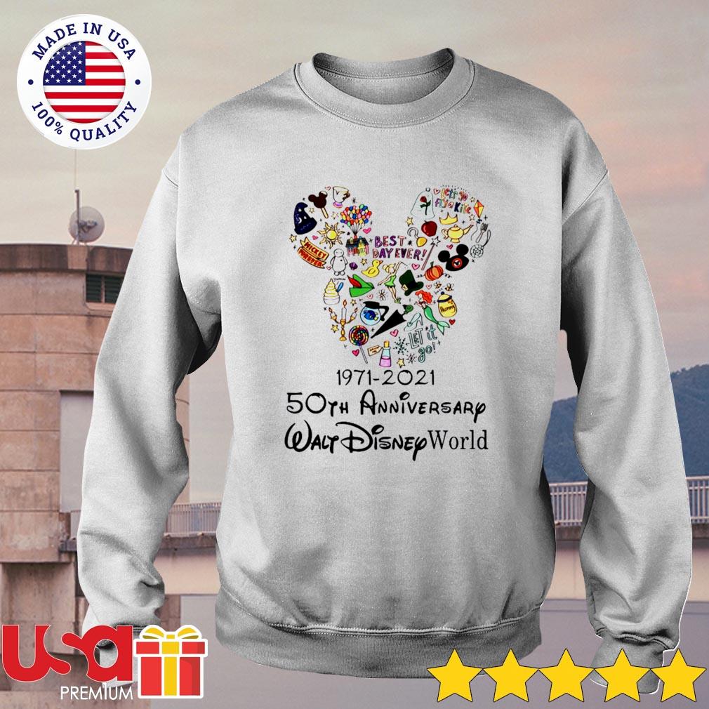 1971-2021 50th anniversary Walt Disney World shirt, hoodie