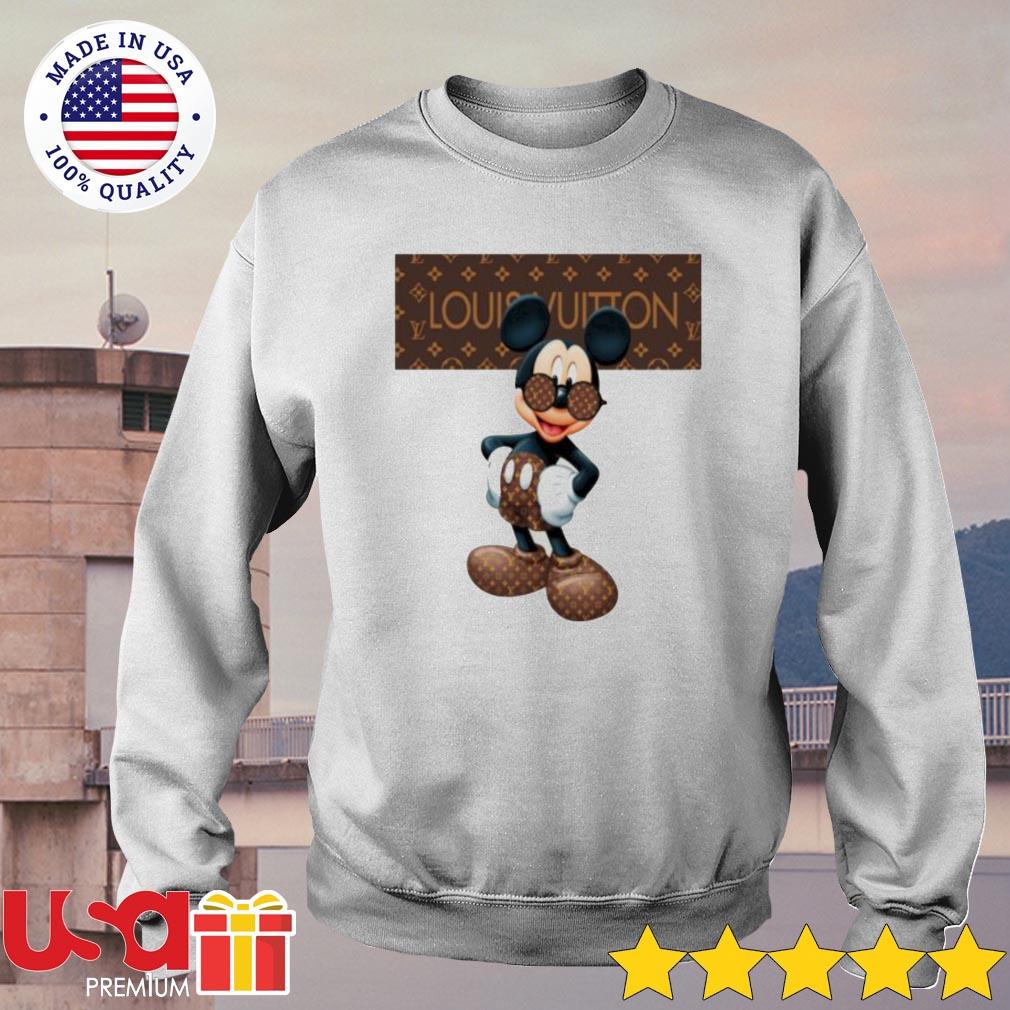 Mickey mouse louis vuitton shirt, hoodie, sweater, long sleeve and