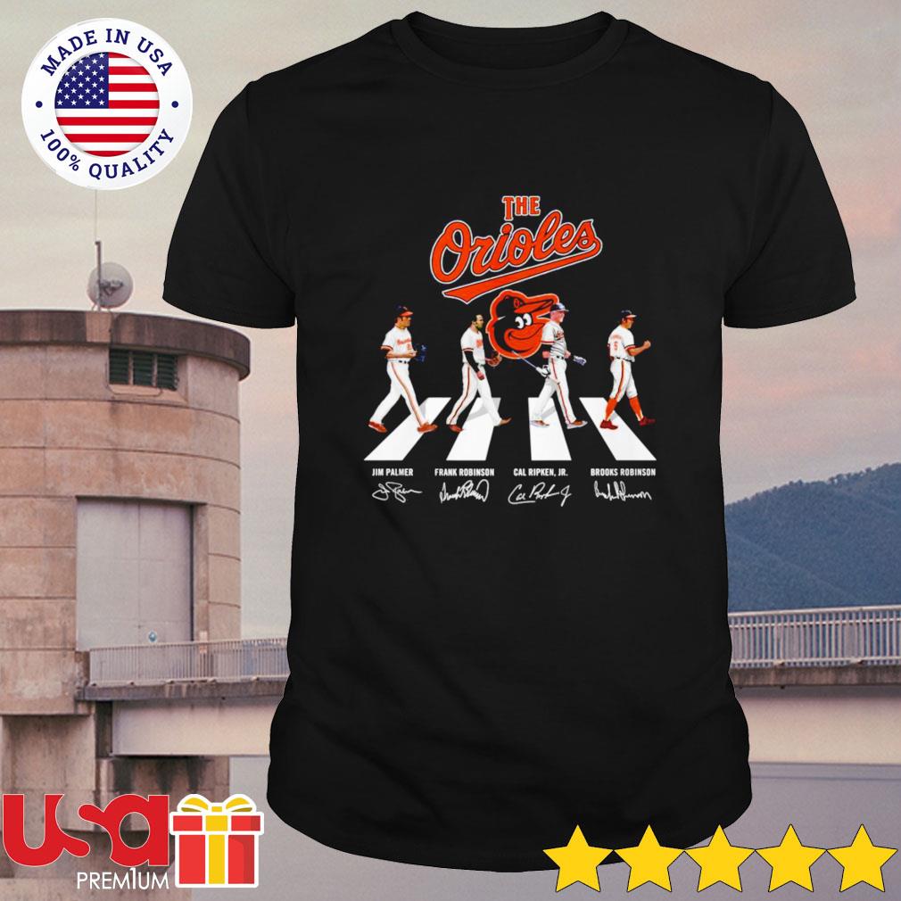 The Orioles walking the abbey road signatures Shirt