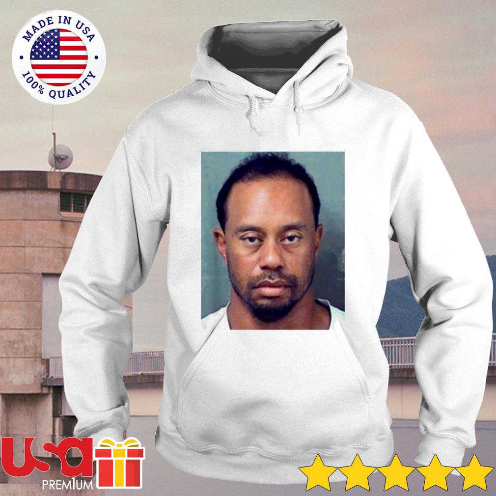 Tiger woods sees hot sale mugshot shirt