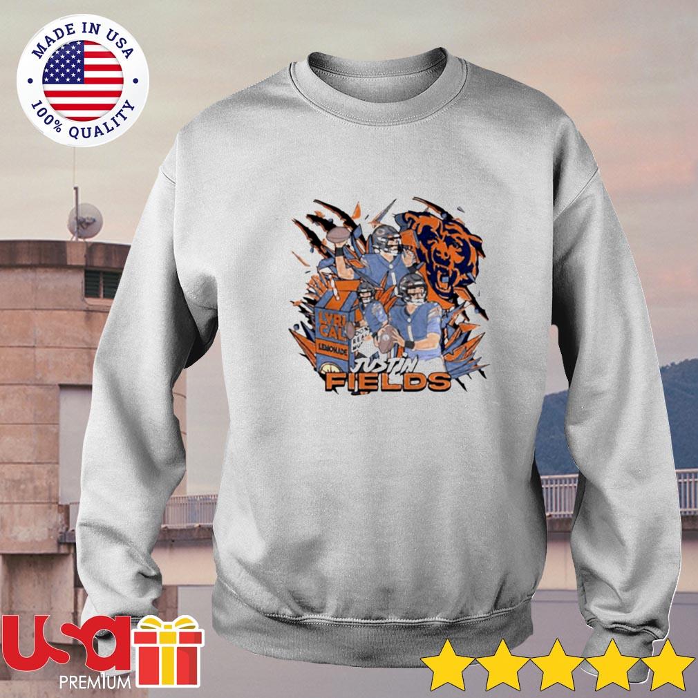 Justin Fields Chicago Bears all time shirt, hoodie, sweater, long sleeve  and tank top