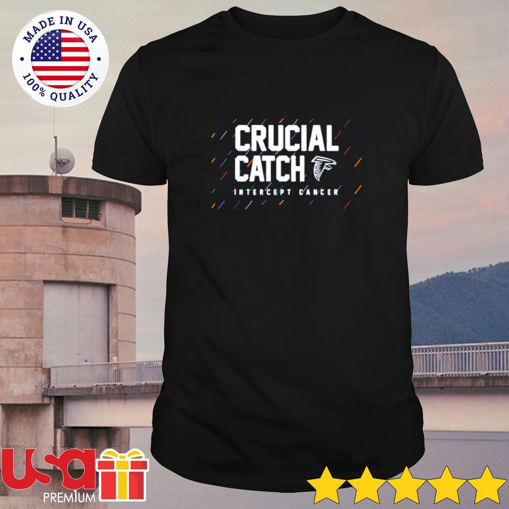 Atlanta Falcons Crucial Catch Intercept Cancer shirt, hoodie, sweater and  long sleeve