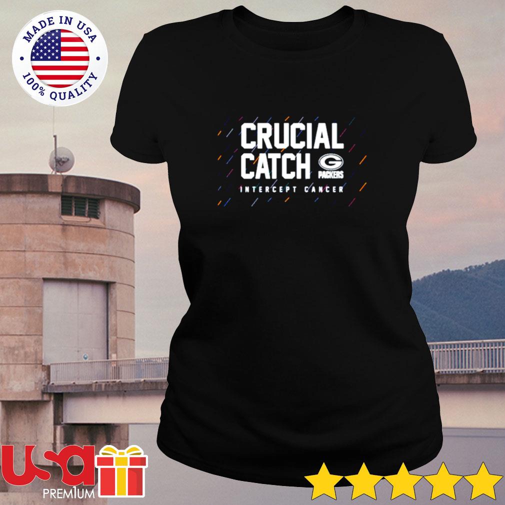 Official Crucial Catch Green Bay Packers T-shirt',Sweater, Hoodie, And Long  Sleeved, Ladies, Tank Top