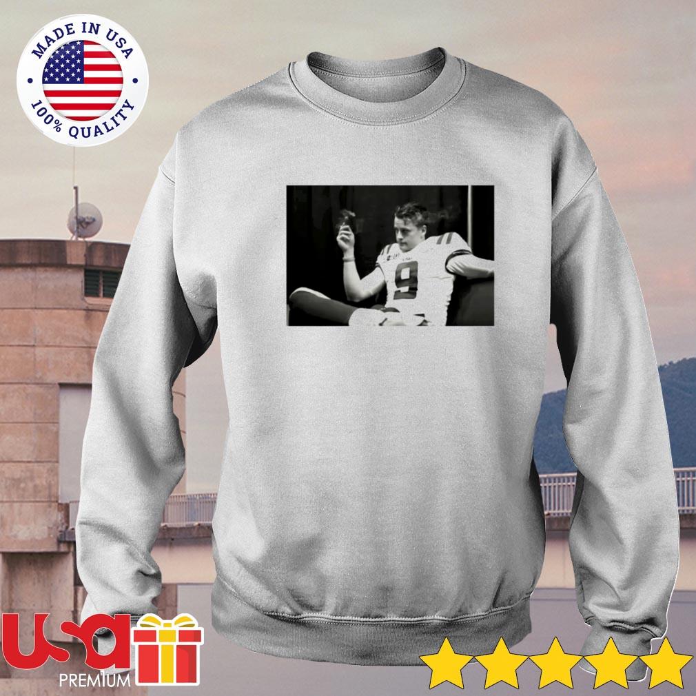 Joe Burrow Cigar T-Shirt, hoodie, sweater and long sleeve