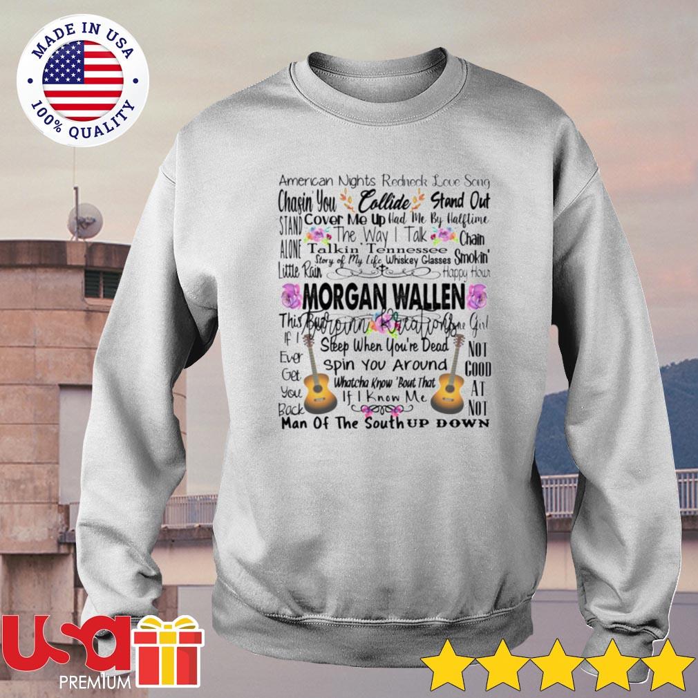 Retro Morgan Wallen Tour Shirt Best Morgan Wallen Sweatshirt Hoodie Long  Sleeve Shirts For Mens Womens - Laughinks