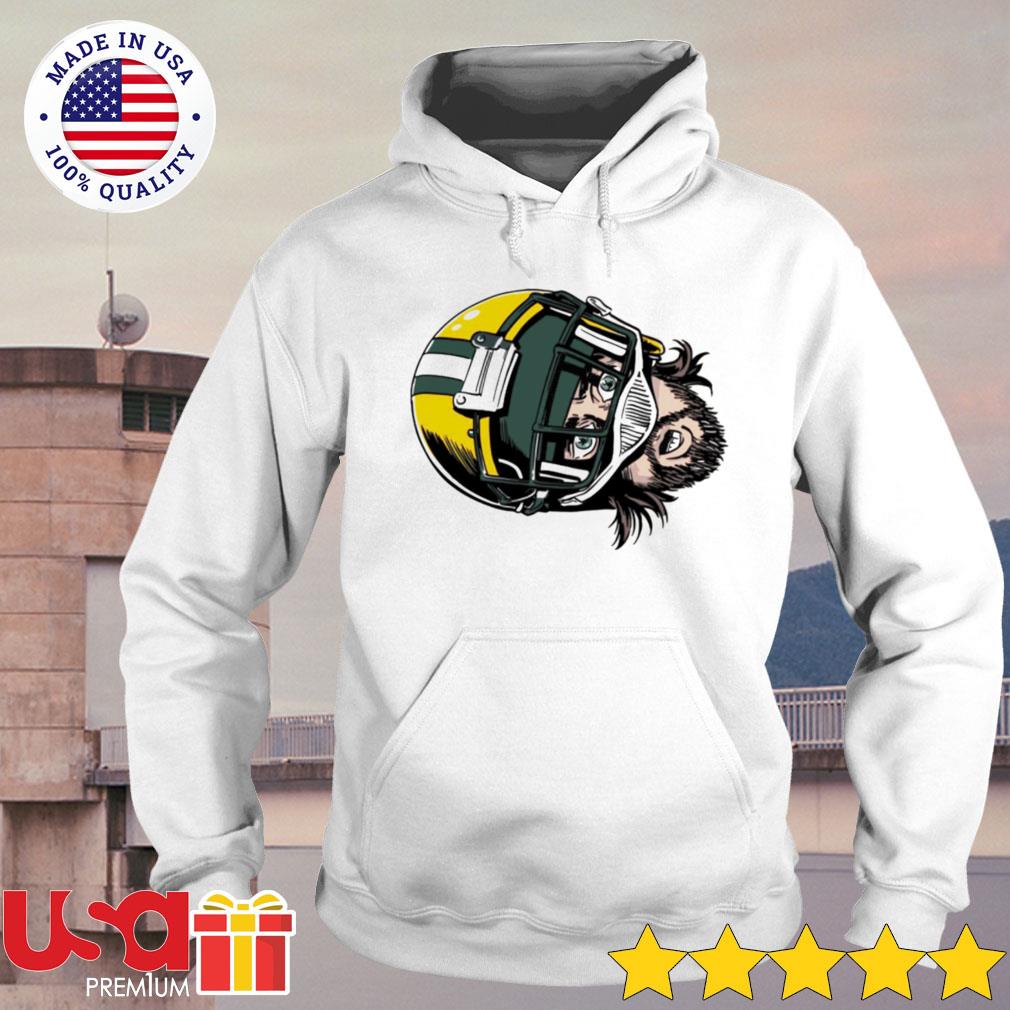 Aaron Rodgers Face Green shirt, hoodie, sweater and long sleeve