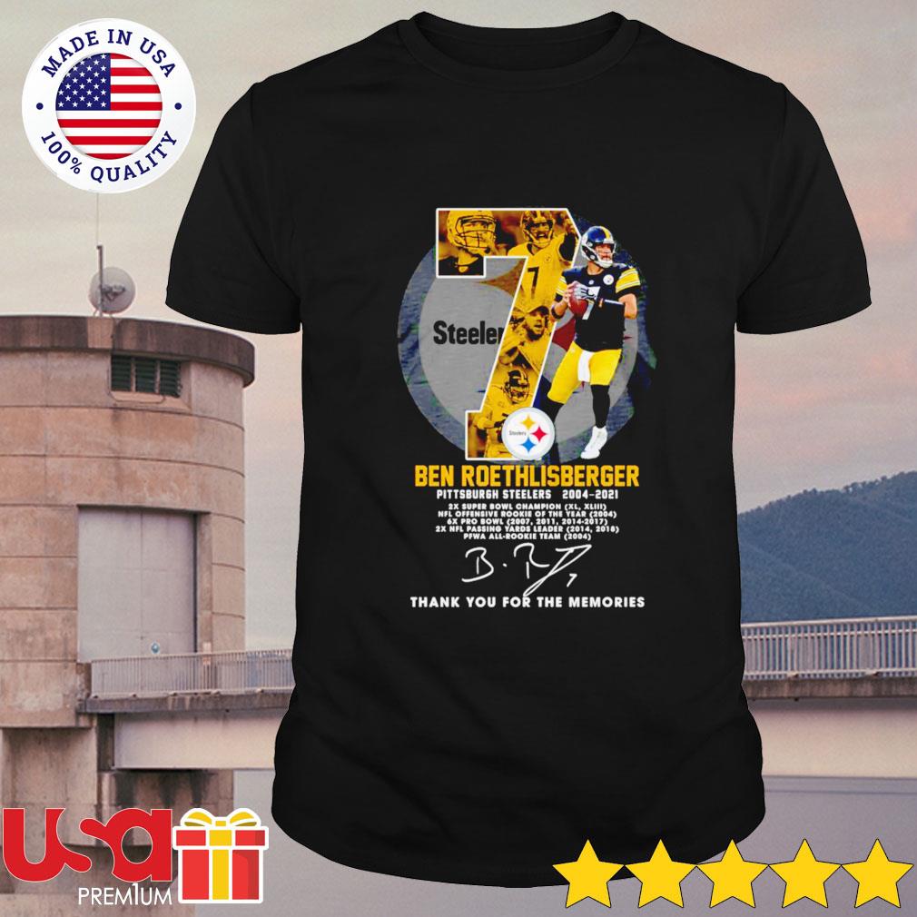 Thank you ben roethlisberger Pittsburgh steelers nfl shirt, hoodie