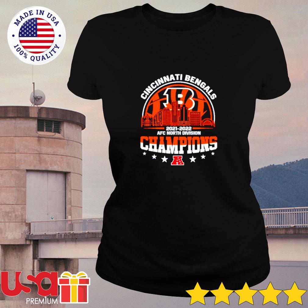 Cincinnati Bengals 2021 2022 Afc North Division Champions Shirt