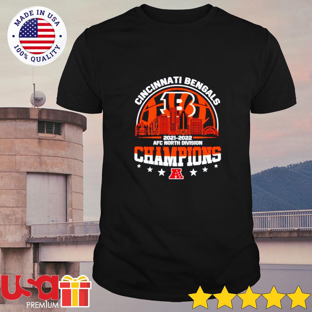 Awesome AFC North Champions 2021 Cincinnati Bengals T-Shirt, hoodie,  sweater, long sleeve and tank top