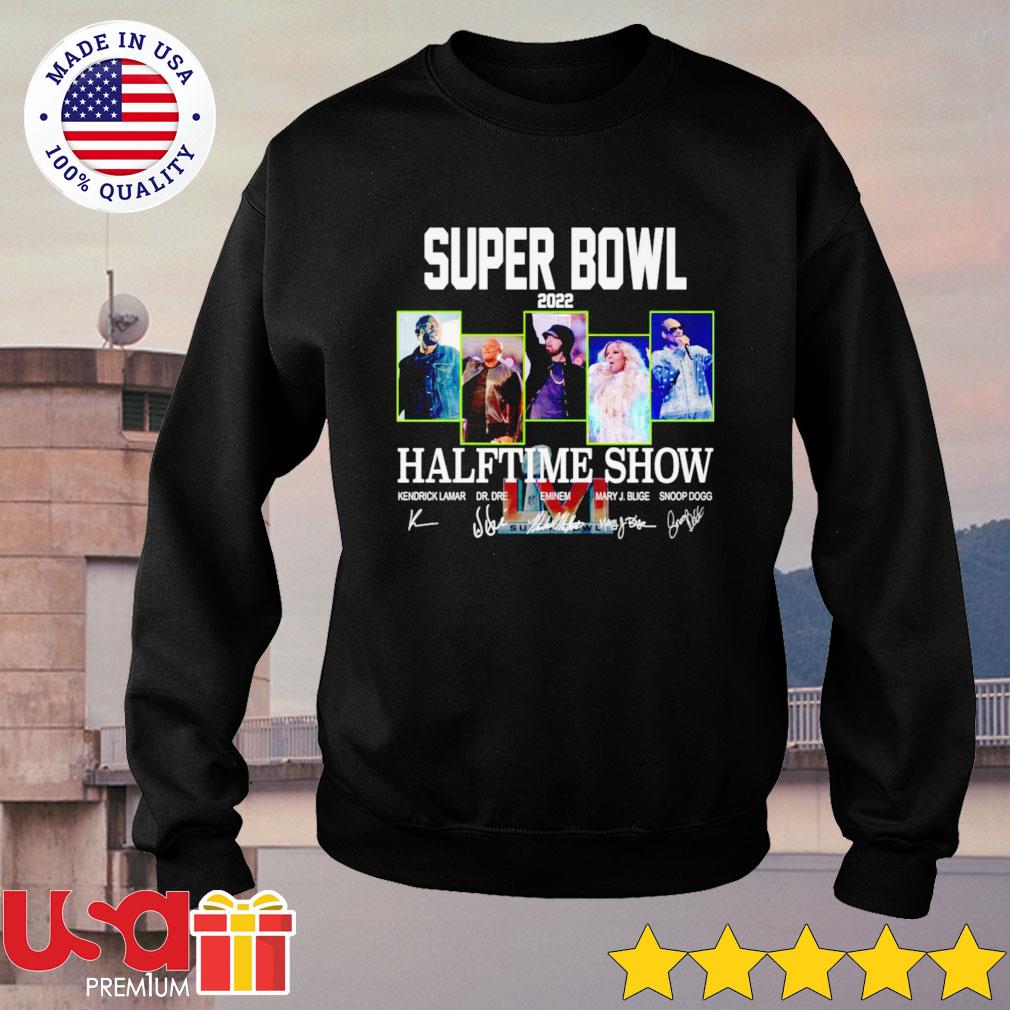 Super Bowl 2022 Halftime Show Signautres Shirt, hoodie, sweater, long  sleeve and tank top