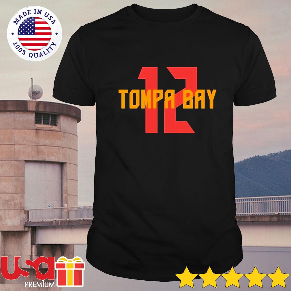 Best Tompa Bay Tom Brady 12th shirt, hoodie, sweater and long sleeve