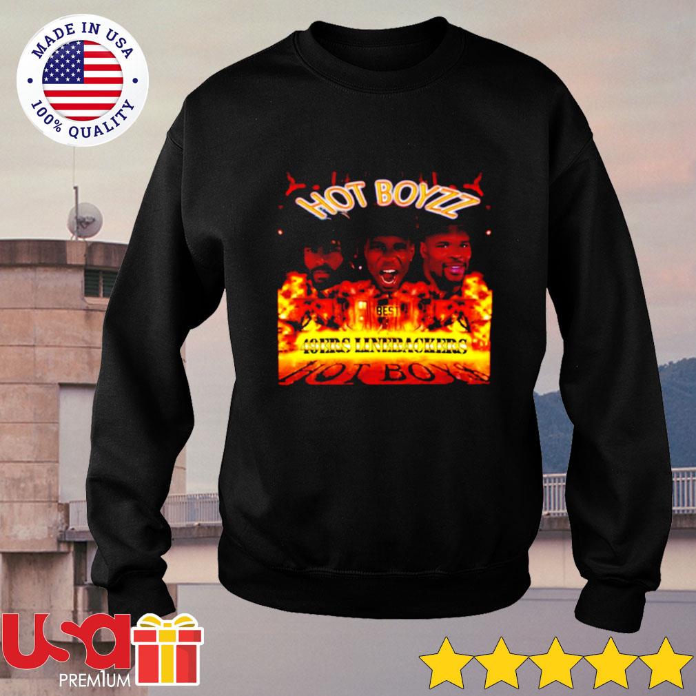 Hot Boyzz 49ers LineBackers t-shirt, hoodie, sweater and long sleeve