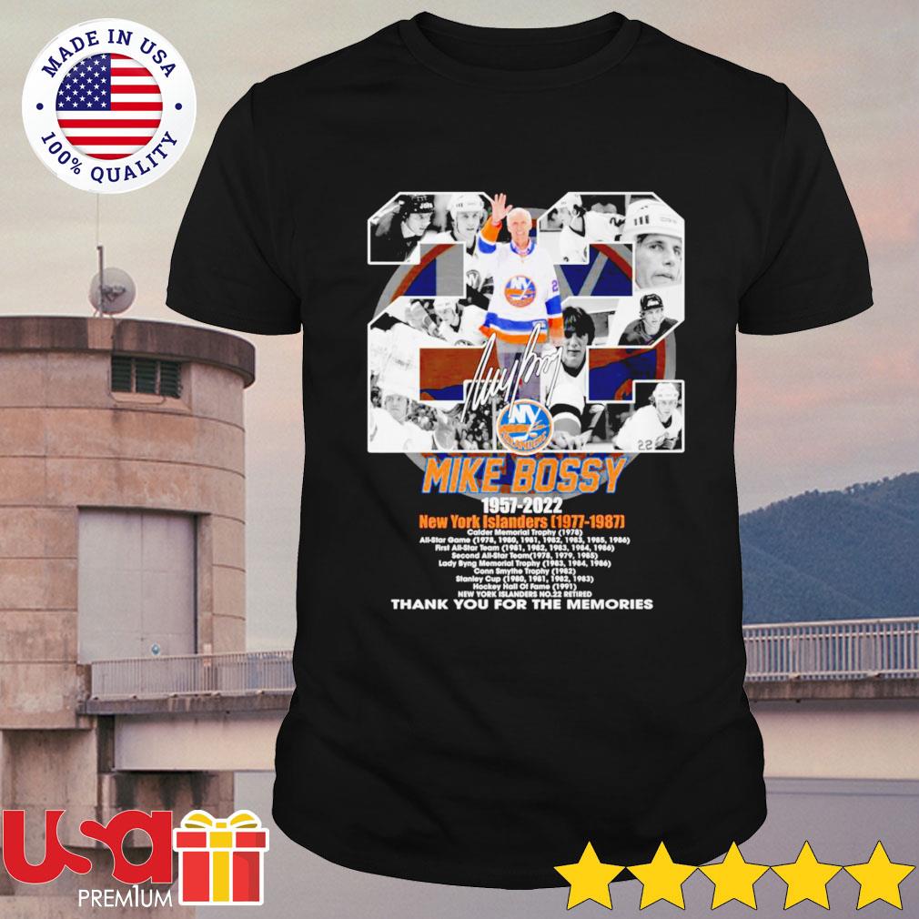 Mike Bossy Thanks for The Memories 1957-2022 shirt, hoodie, sweater, long  sleeve and tank top