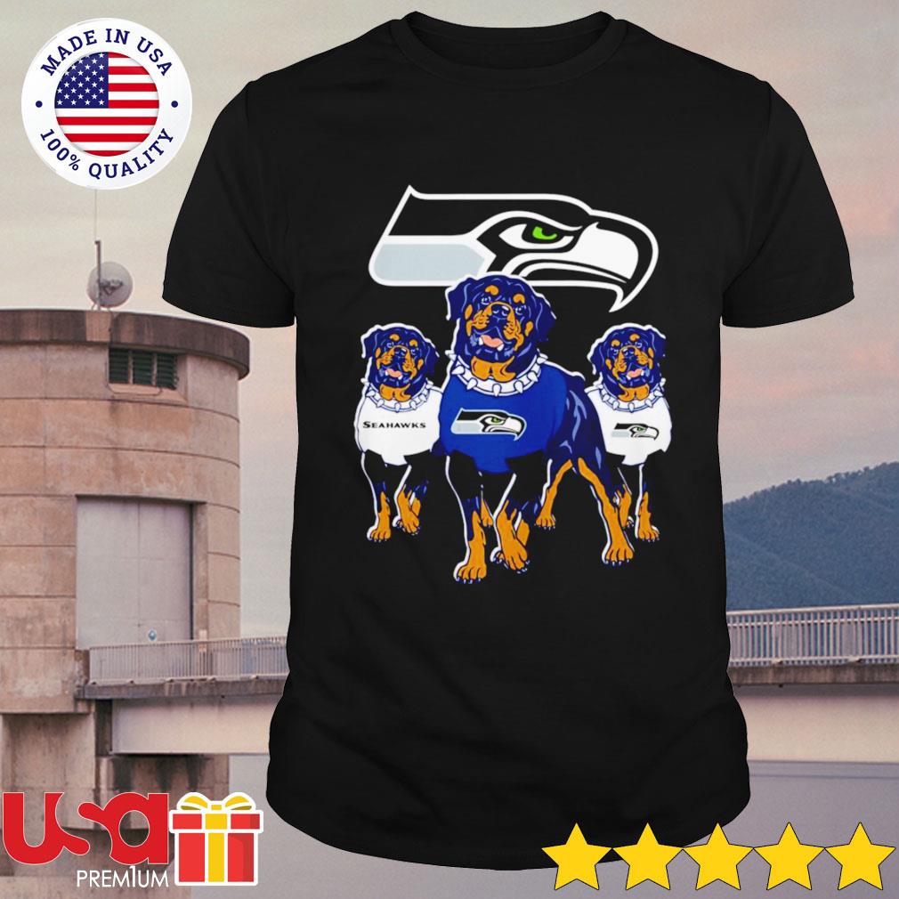 Funny Rottweiler Seattle Seahawks team shirt, hoodie, sweater and long  sleeve