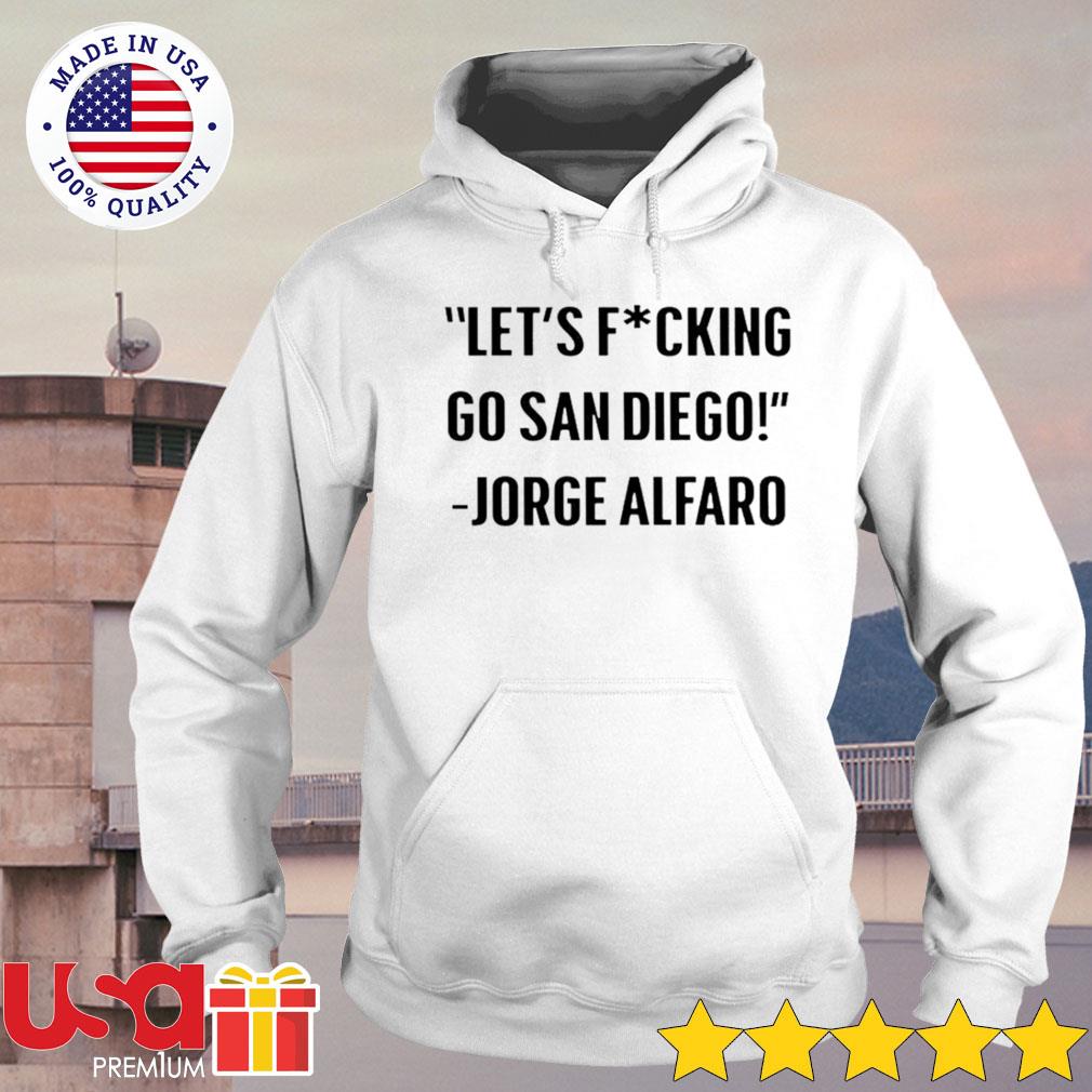 jorge alfaro let's fucking go san diego t shirt, Custom prints store