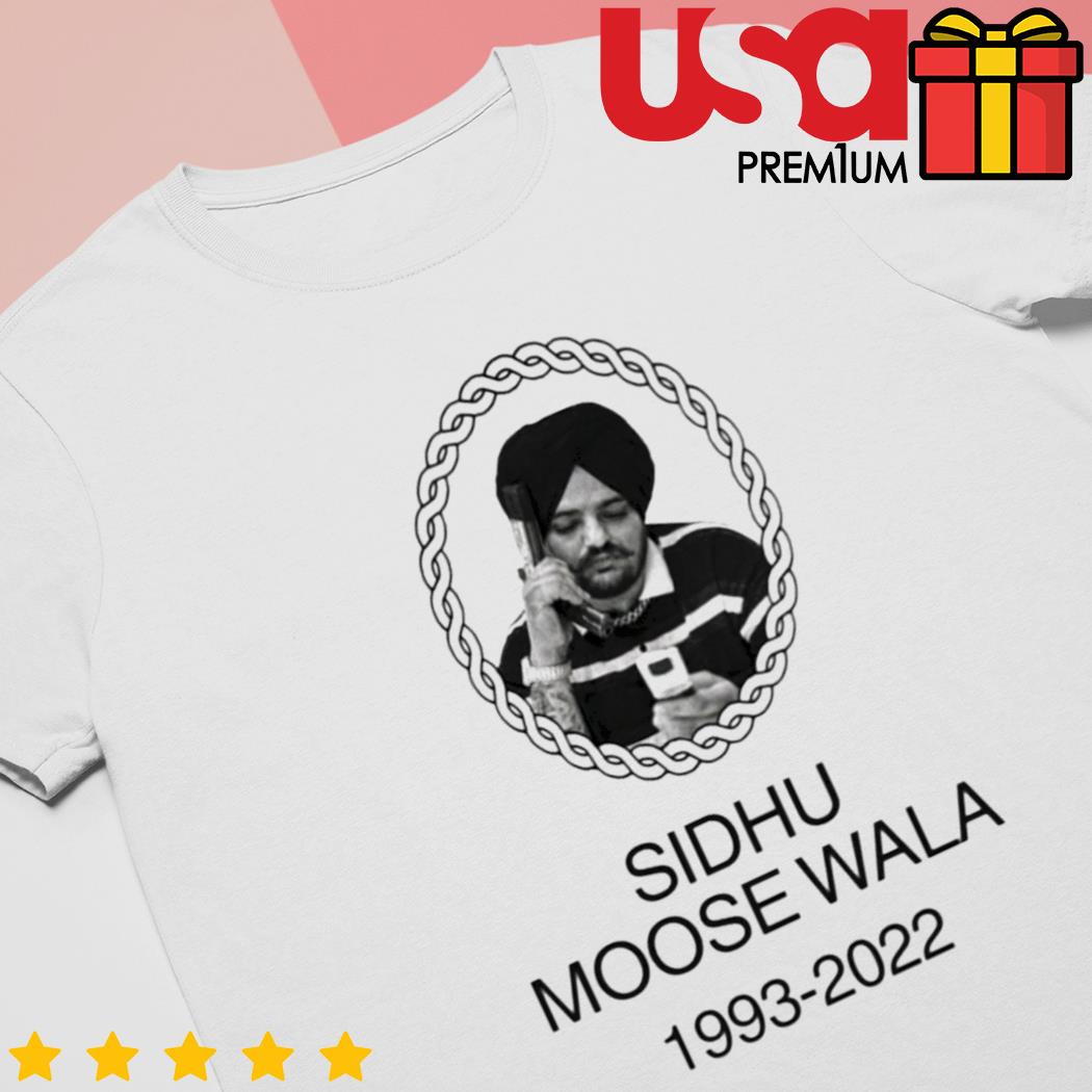 Sidhu Moose Wala 1993-2022 T-Shirt, Custom prints store