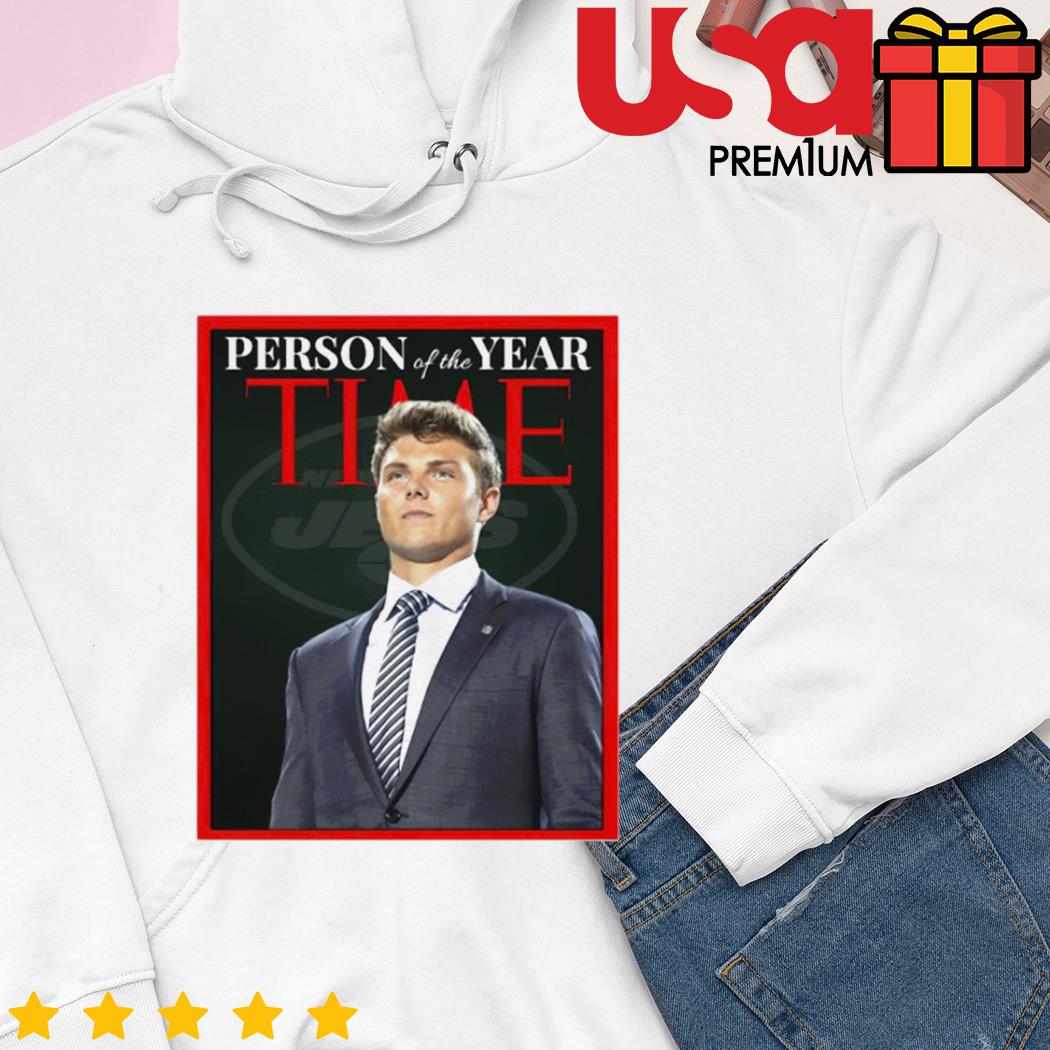 Person Of The Year Time Zach Wilson Hoodie - Wiotee