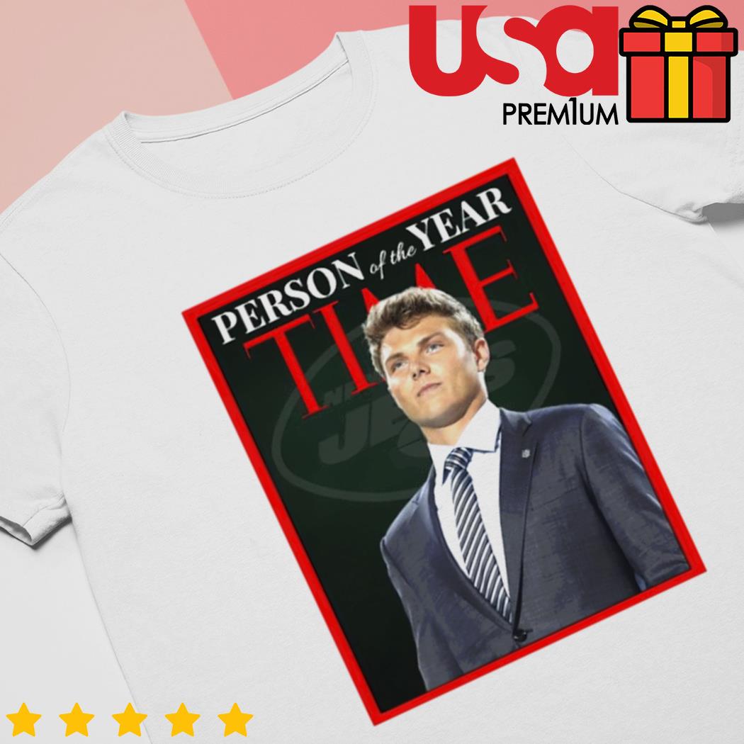 Zach Wilson Person of the year time shirt, hoodie, sweater and long sleeve