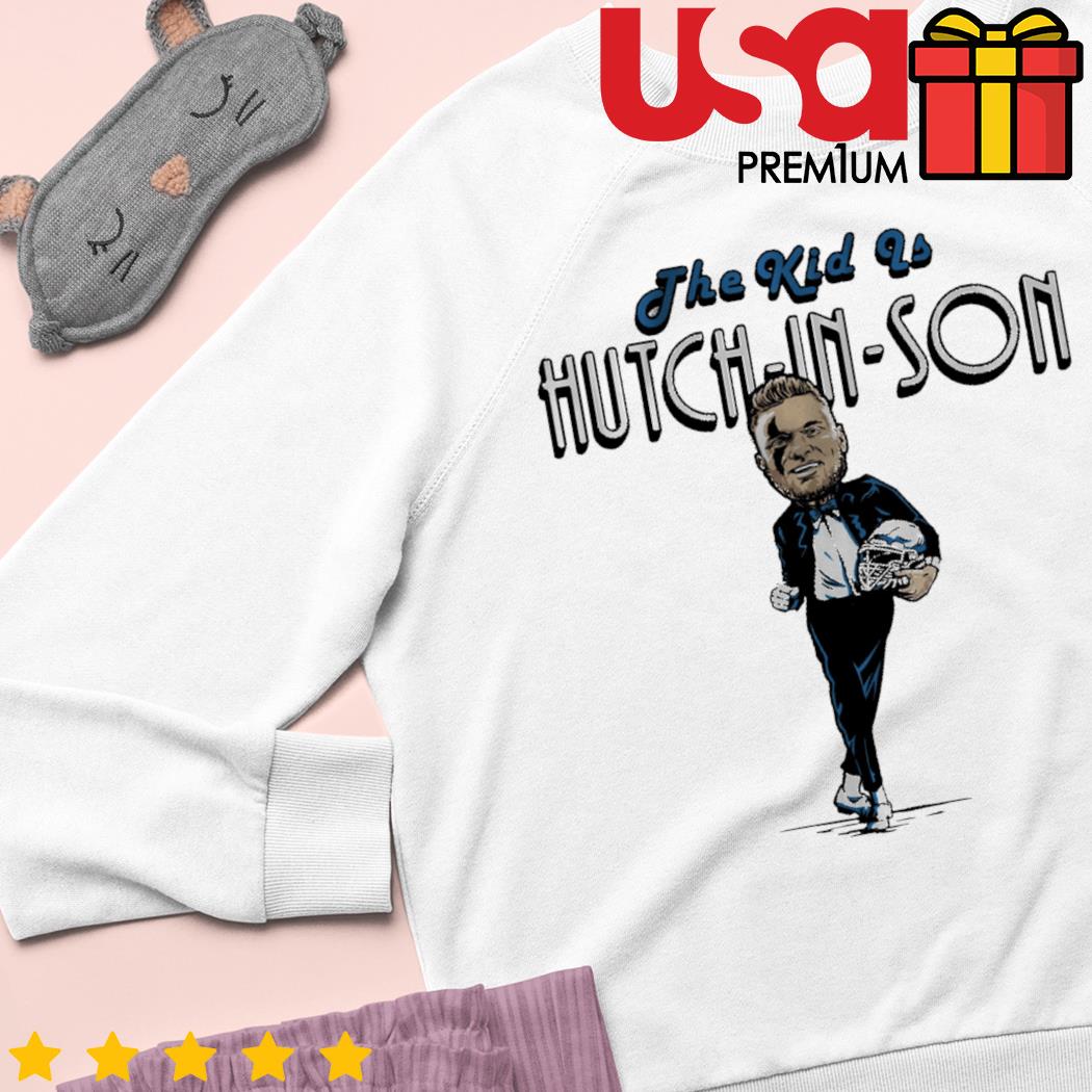 Aidan Hutchinson The kid is Hutch-in-son shirt, hoodie, sweater and long  sleeve