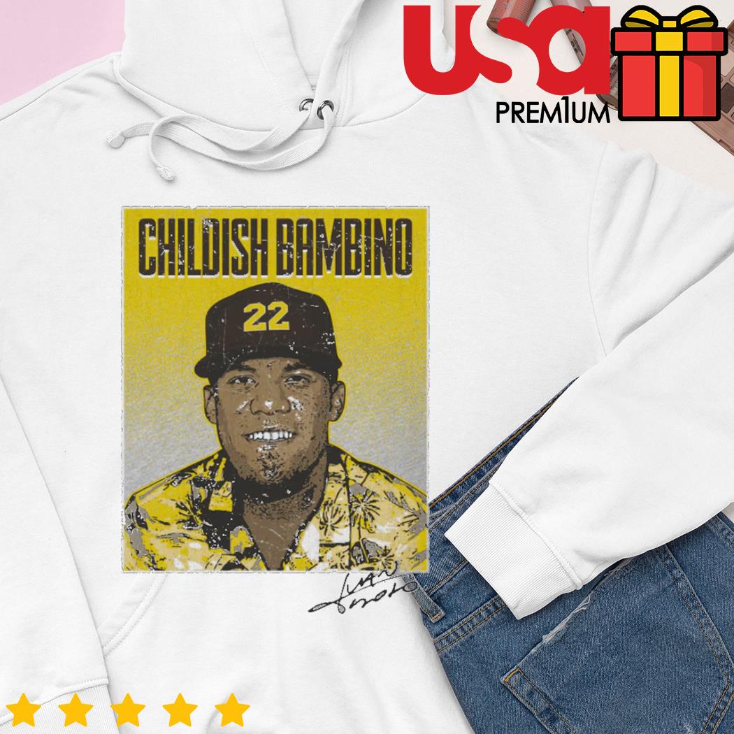 Childish bambino juan soto baseball shirt, hoodie, sweater, long