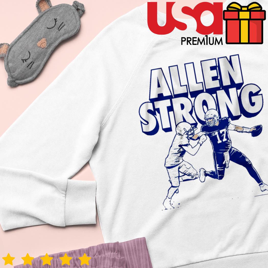 Josh allen allen strong merch shirt, hoodie, sweater, long sleeve and tank  top