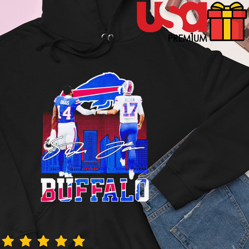 The Bills Josh Allen and Stefon Diggs Signatures shirt, hoodie, sweater,  long sleeve and tank top