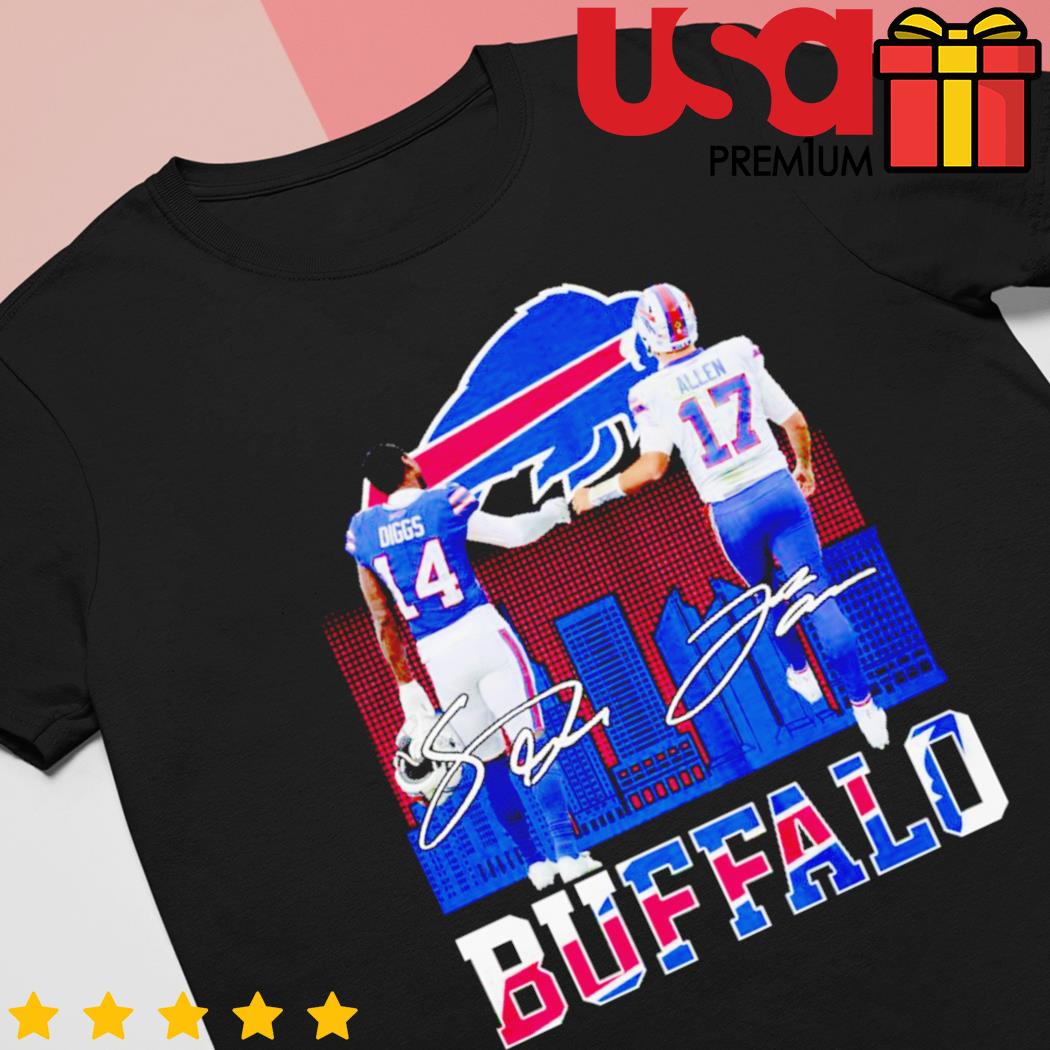 Josh Allen Buffalo Bills Little People signature shirt, hoodie, sweater,  long sleeve and tank top