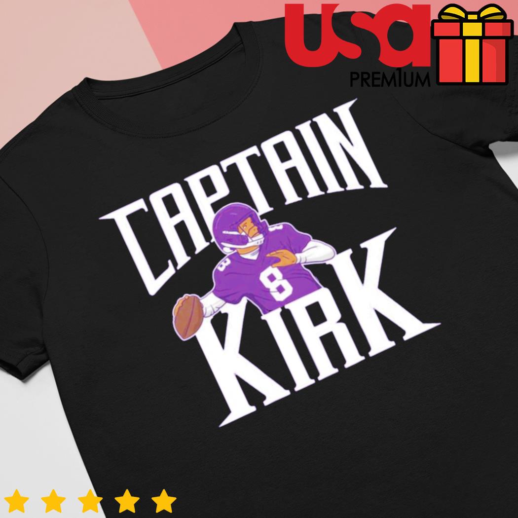 2022 Kirk Cousins Captain Kirk shirt, hoodie, sweater, long sleeve and tank  top