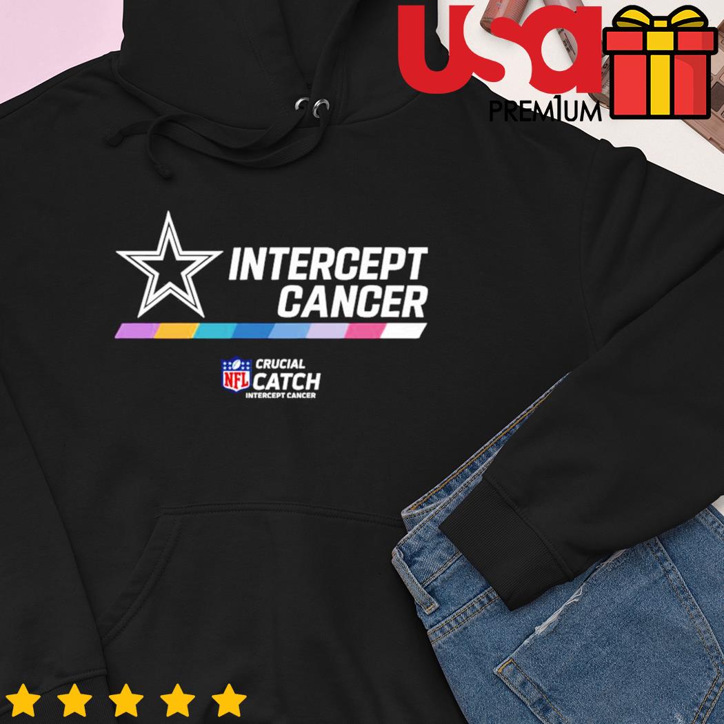 NFL Crucial catch intercept cancer shirt, hoodie, sweater and long