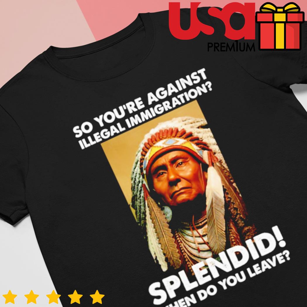 Indians- You're all illegal' Unisex Baseball T-Shirt