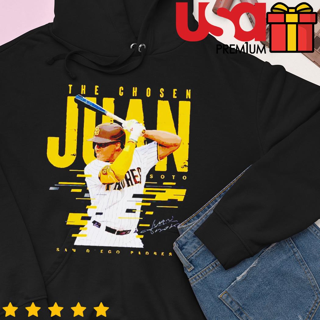 The chosen Juan Soto San Diego Padres signature shirt, hoodie, sweater and  long sleeve