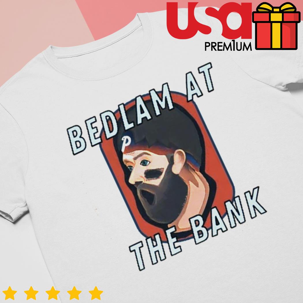 Bryce Harper Bedlam At The Bank Shirt, hoodie, sweater, long