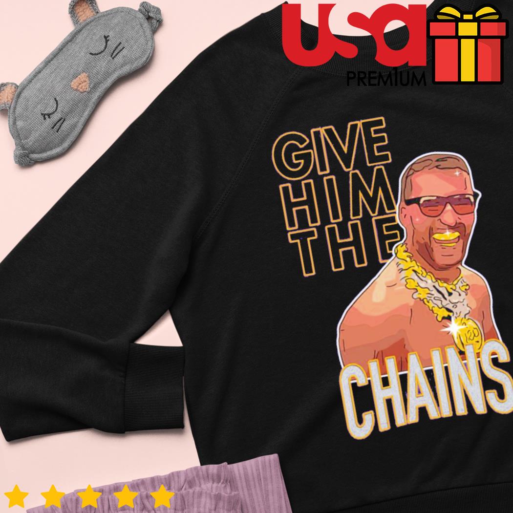 Give Him The Chains Kirk Cousins Shirt Minnesota Vikings T Shirt Gifts for  Vikings Fans - Happy Place for Music Lovers