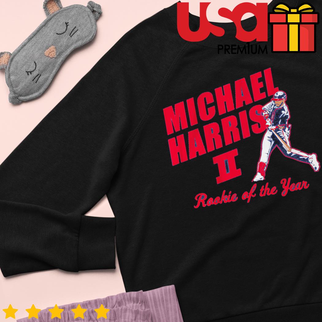 Michael Harris II Rookie of The Year shirt, hoodie, sweater and long sleeve