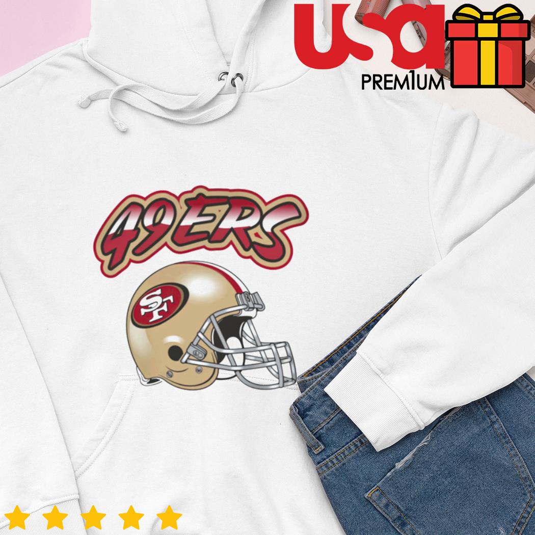 Betty Boop 49ers Helmet For Life- San Francisco 49ers T-Shirt – Hostonbook