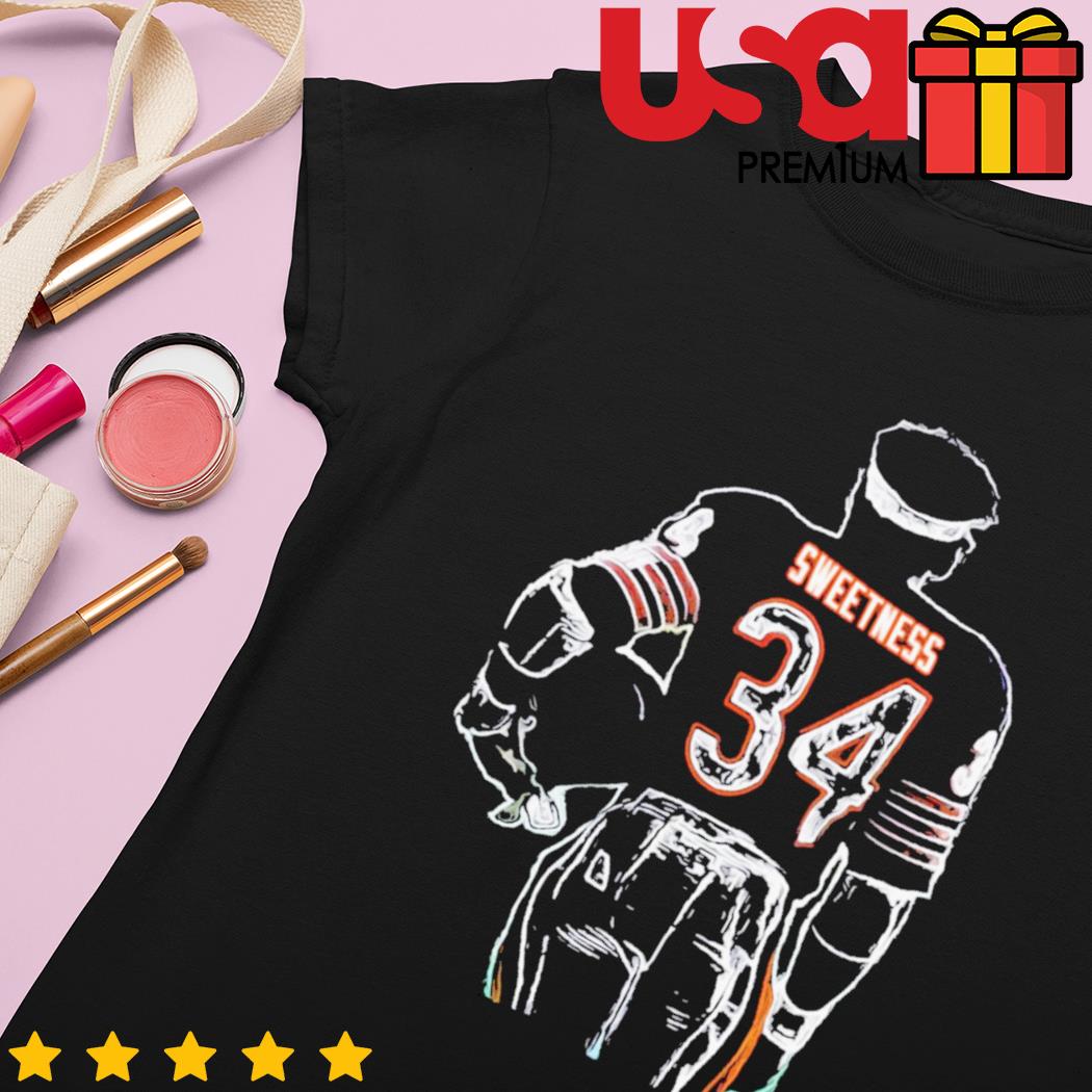 Walter Payton T-Shirt Bears Sweetness Football Tee