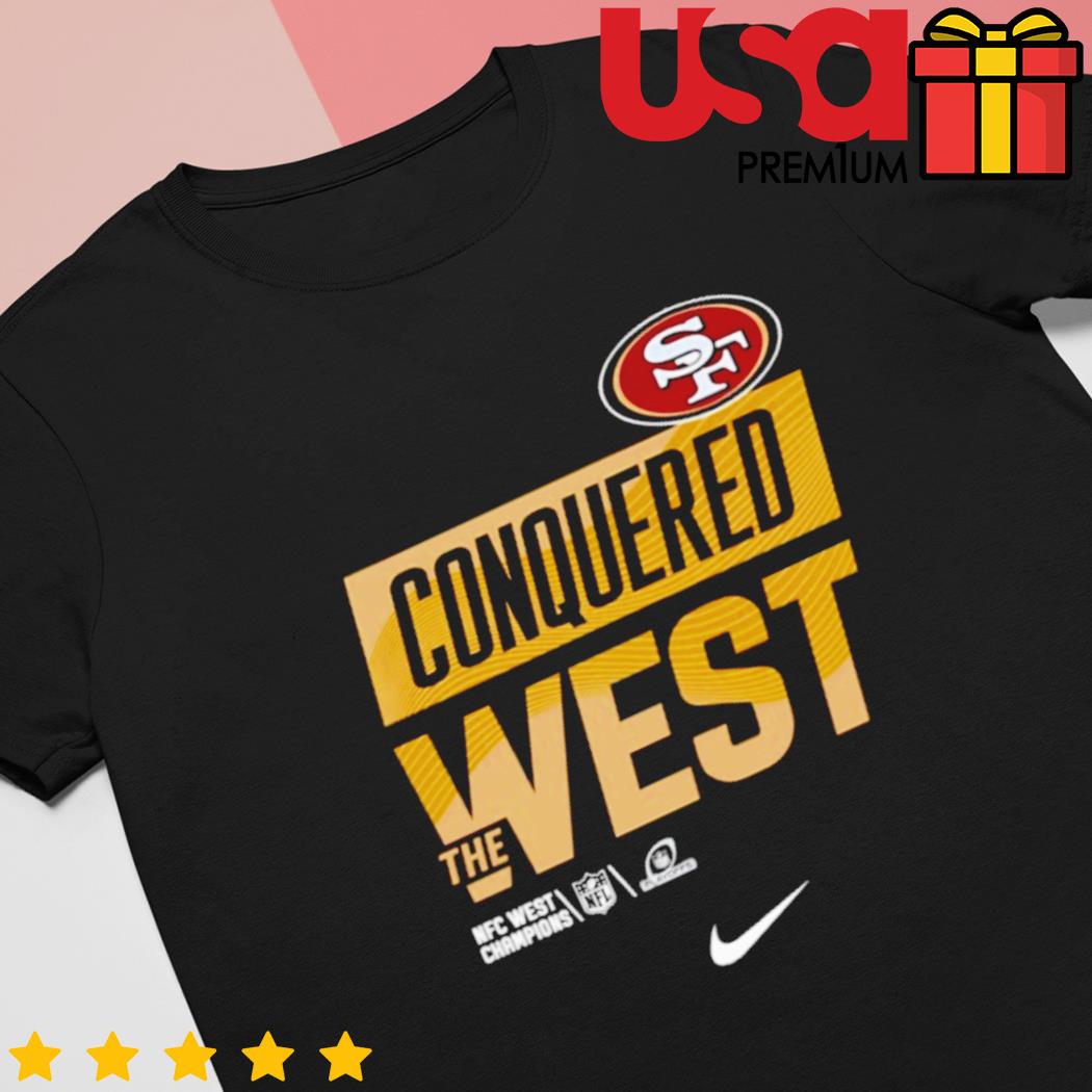 49ers nfc west champions shirts
