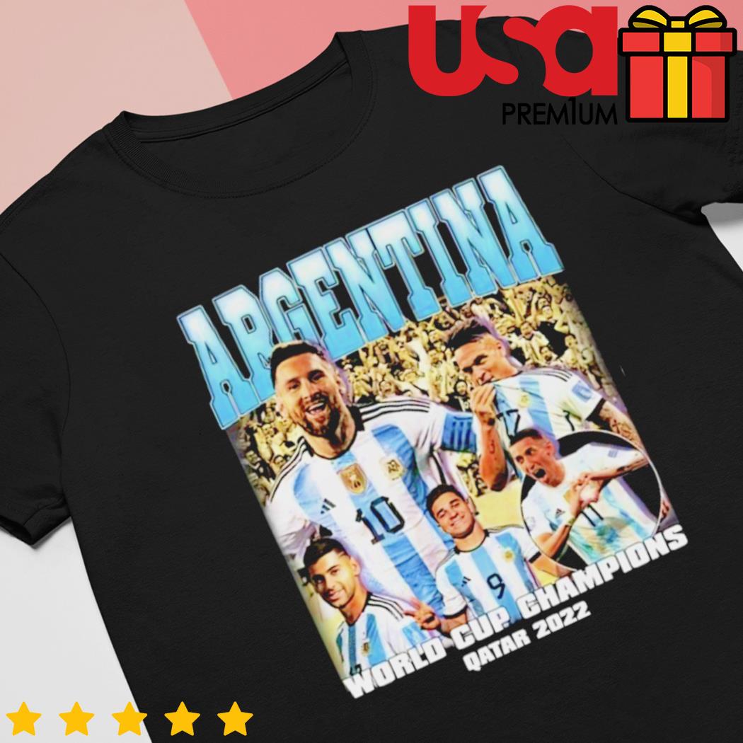 Lionel Messi World Cup 2022 Champion Argentina Shirt Hoodie