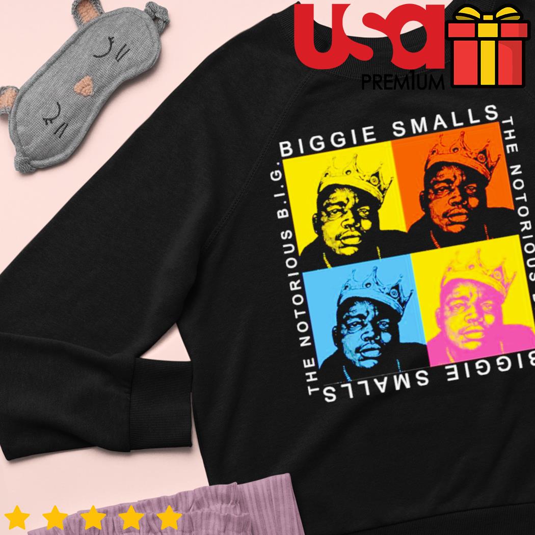 Specifiek terras Mooi Biggie Smalls The Notorious B.I.G shirt, hoodie, sweater and long sleeve