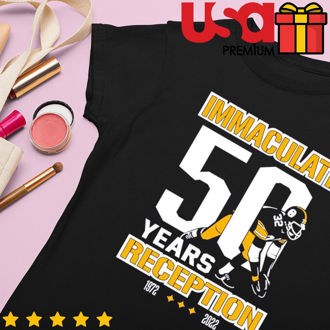 Franco Harris Immaculate Reception 50 Years T-shirt, hoodie, sweater and  long sleeve