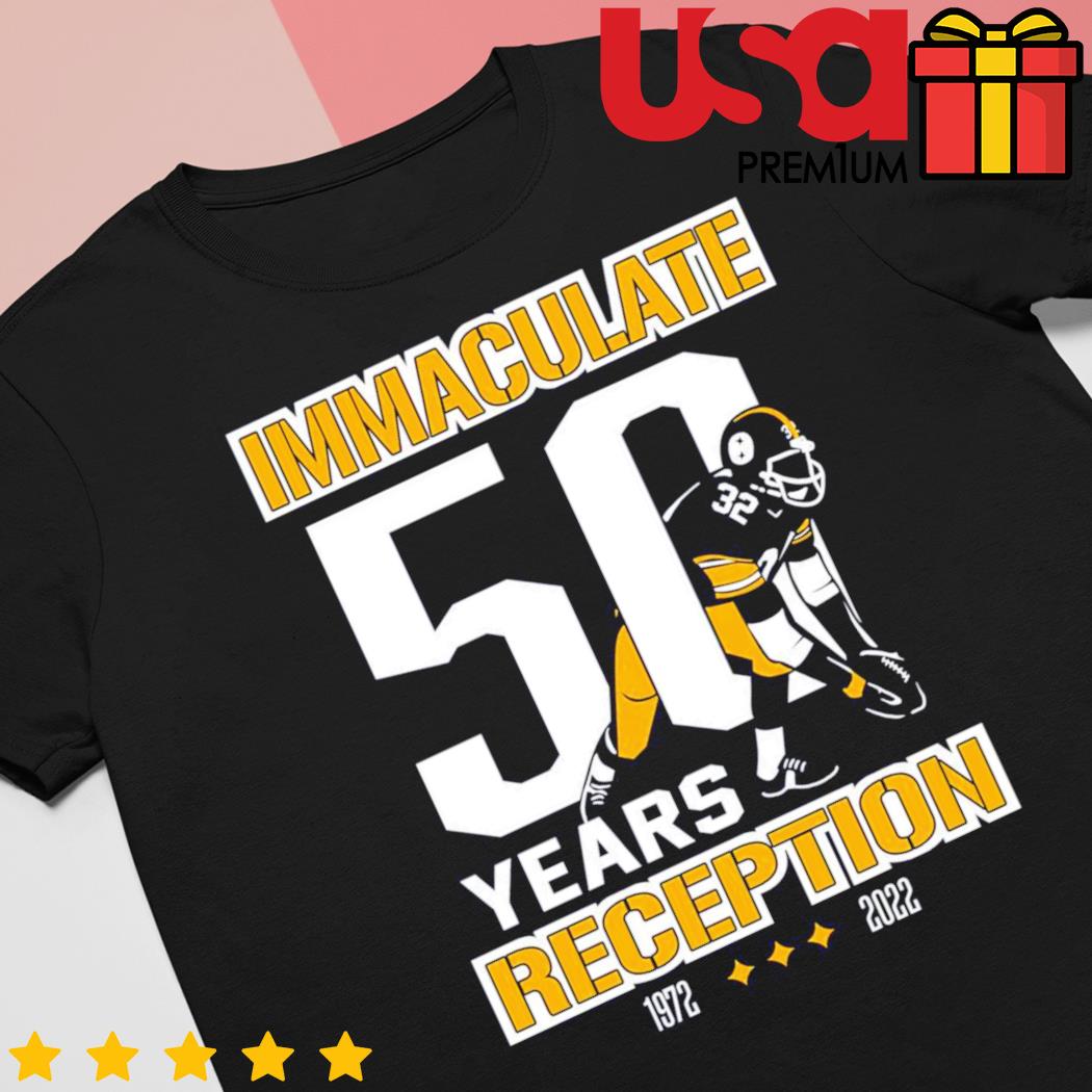 Franco's Immaculate Reception 50 years 1972-2022 signature shirt, hoodie,  sweater, long sleeve and tank top