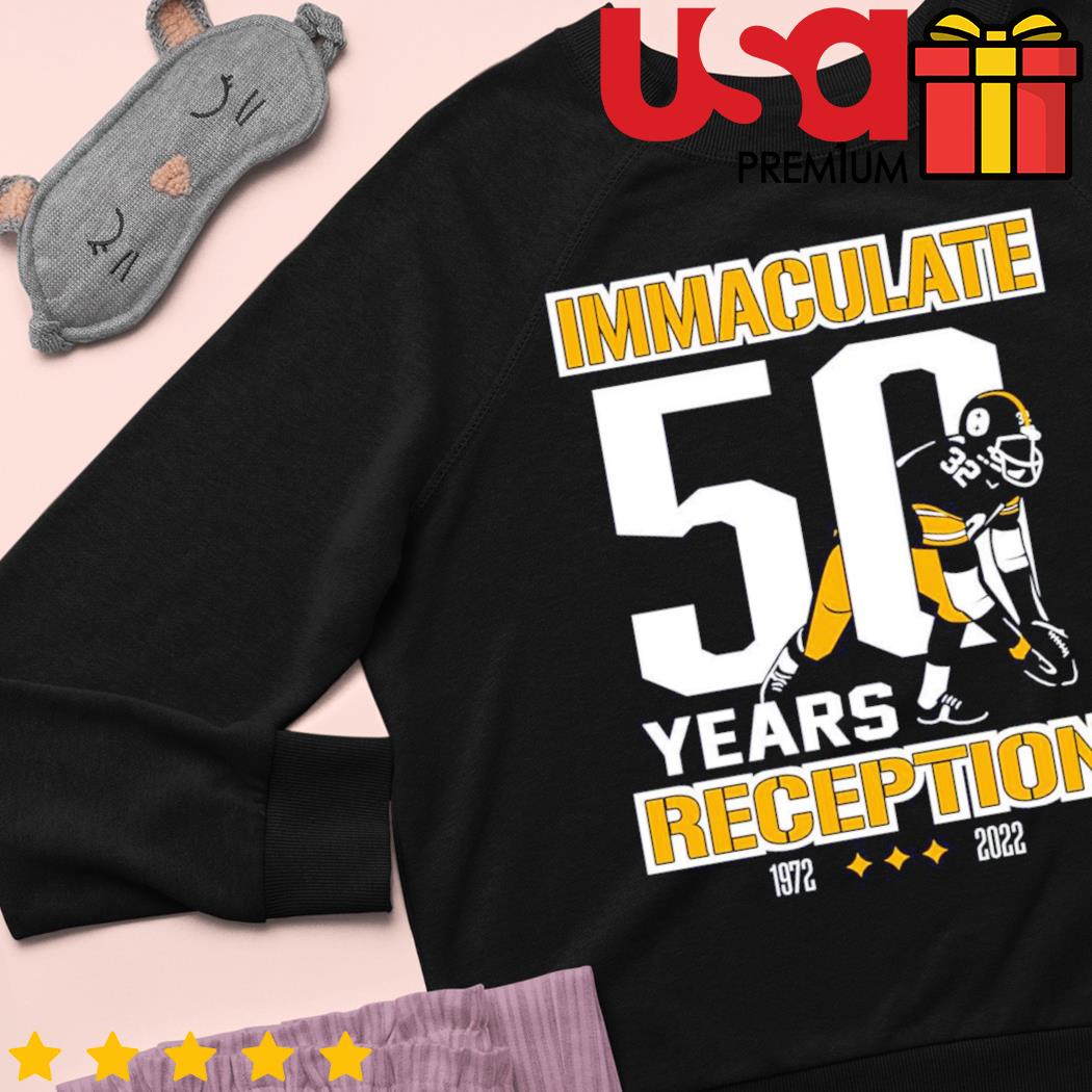 Franco Harris Immaculate Reception 50 Years T-shirt, hoodie