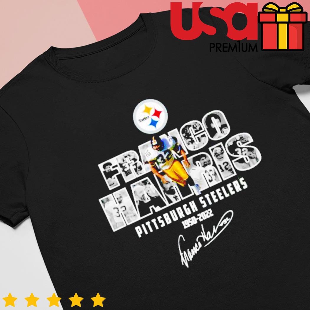 Franco Harris Pittsburgh Steelers 1950-2022 signature shirt, hoodie,  sweater and long sleeve