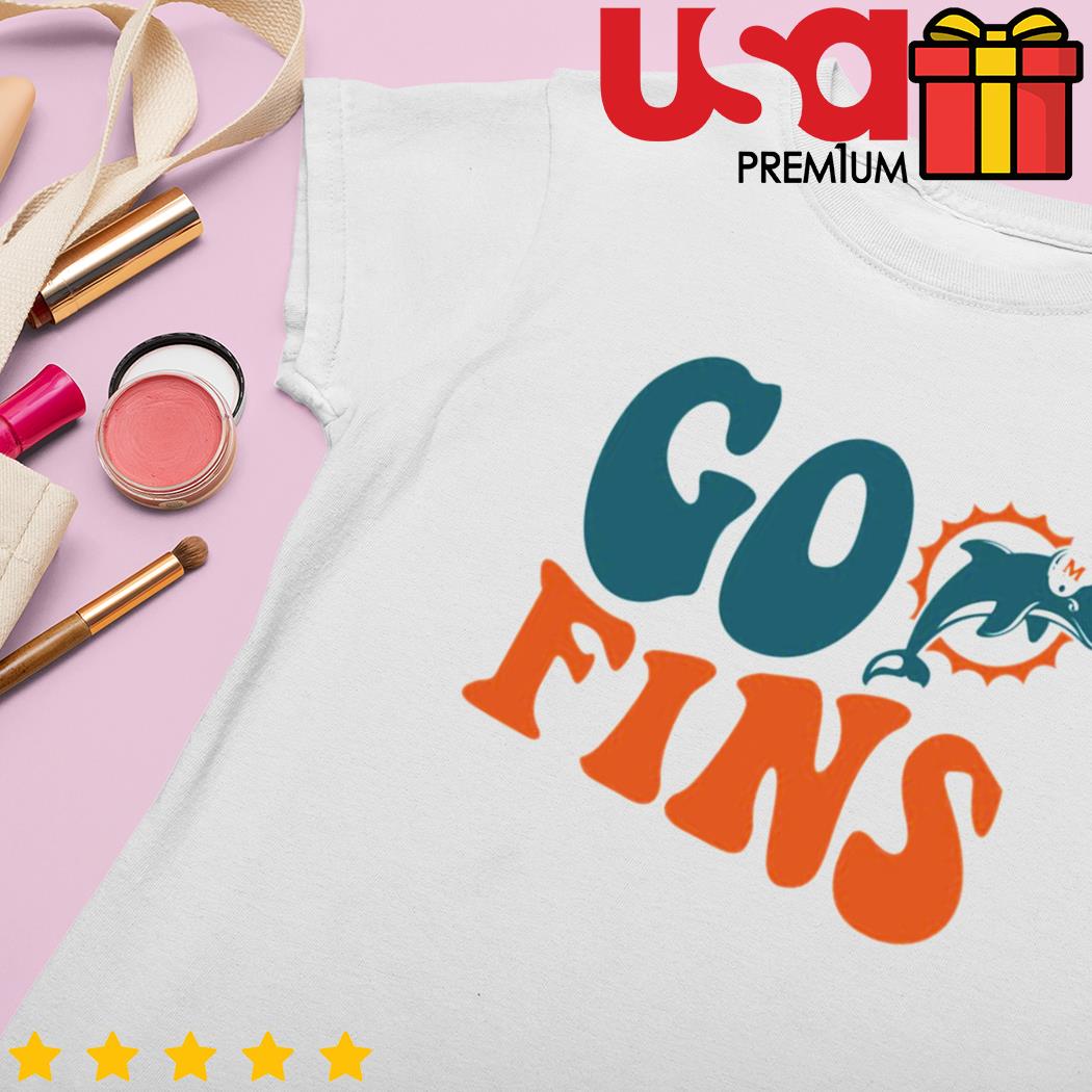 Miami Dolphins Gym Suns Out Fins Out Shirt