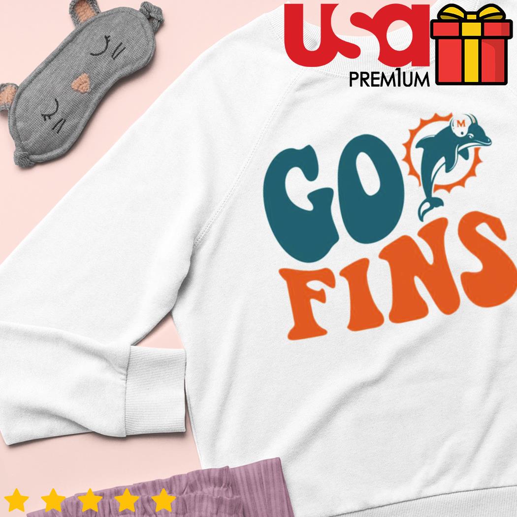 NEW] Miami Dolphins Go Fins Christmas Sweater