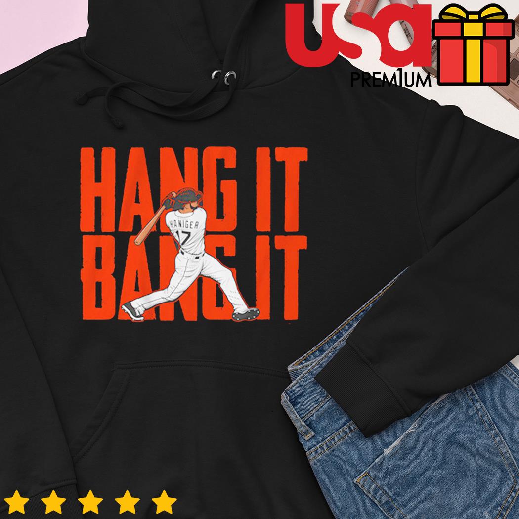 Mitch Haniger hang it bang it San Francisco funny T-shirt, hoodie, sweater,  long sleeve and tank top