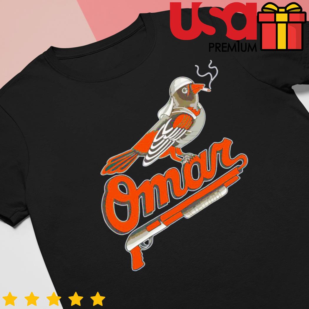 Omar The Wire Baltimore Oriole Shirt, hoodie, sweater, long sleeve