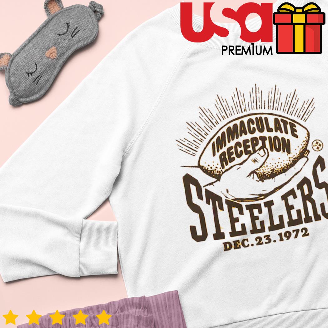 Pittsburgh Steelers Immaculate Reception Logo T-Shirt