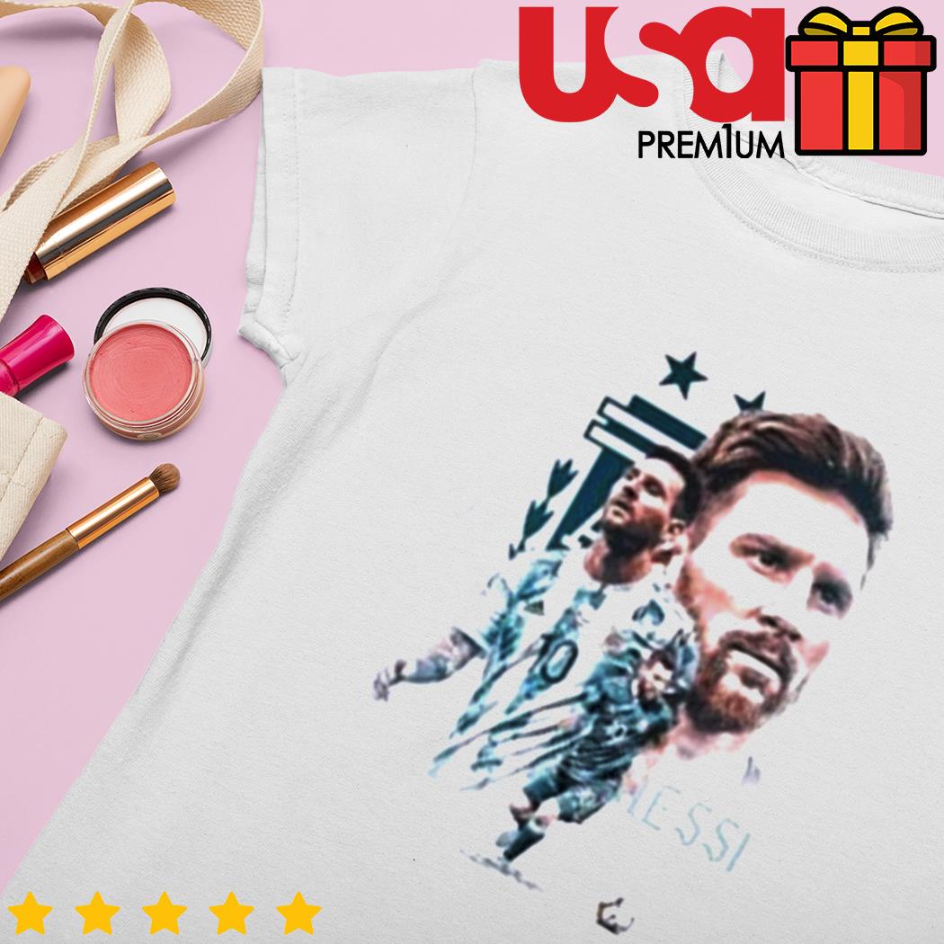 Sana Detroit x Lionel Messi Shirt Argentina World Cup 2022 - Anynee