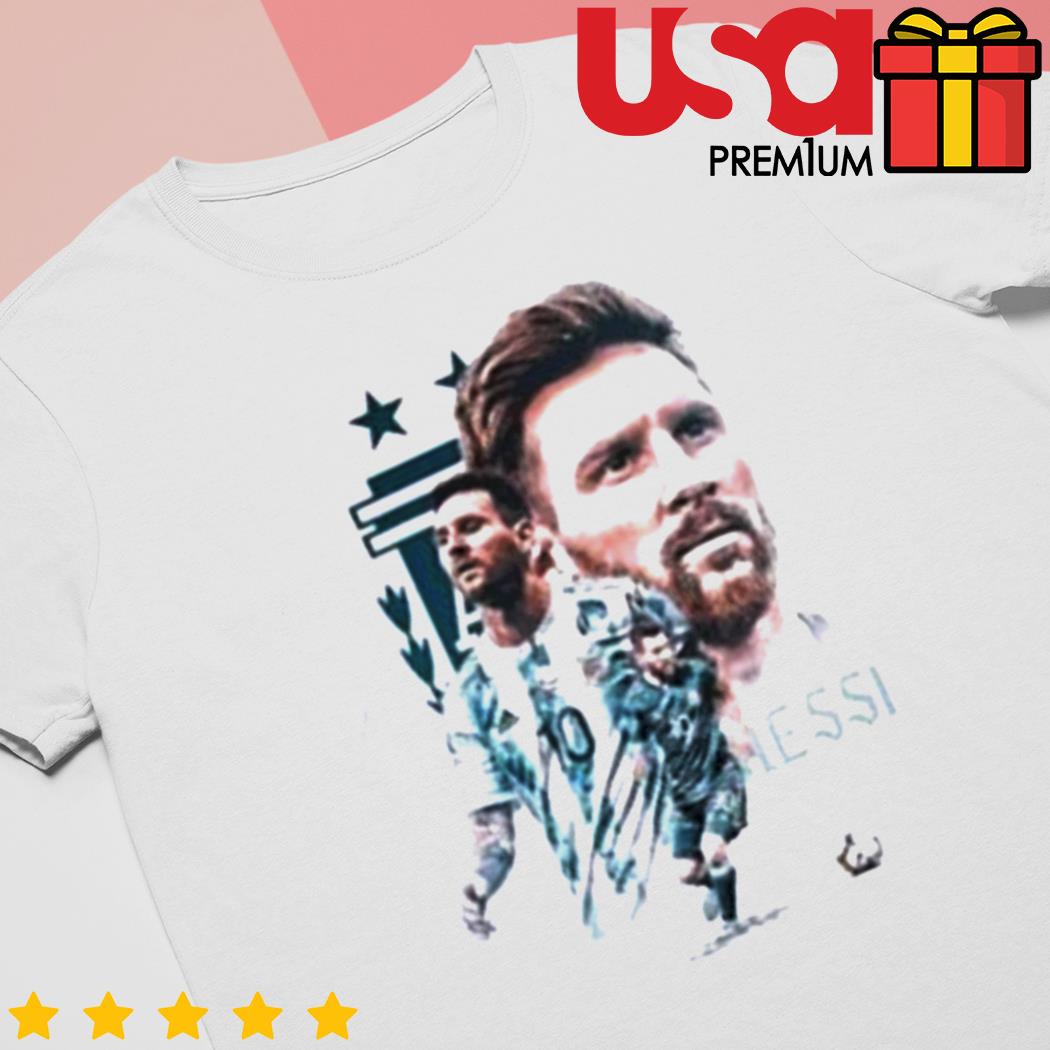 Sana Detroit x Lionel Messi Shirt Argentina World Cup 2022 - Anynee